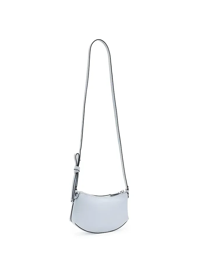 Сумка через плечо с узлом Loop кожаная Kate Spade New York — изображение 2 из 5, фиолетовый