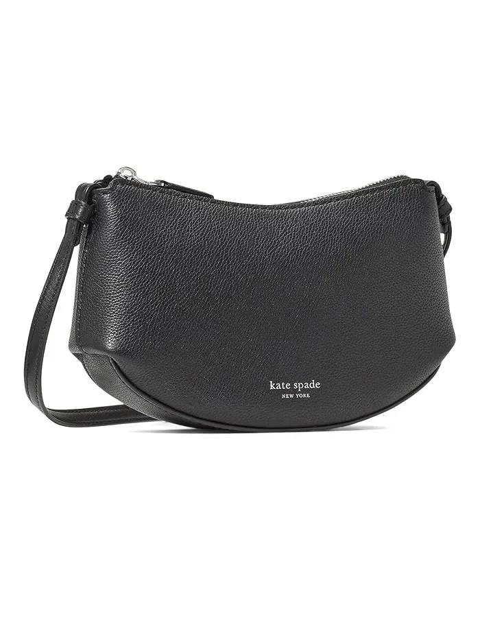Сумка кросс-боди Loop Pebbled Leather Kate Spade New York — изображение 2 из 5, черный