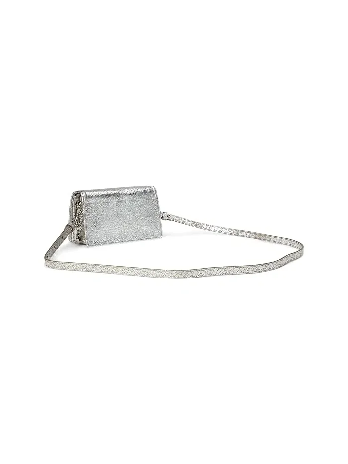 Сумка кросс-боди Minuette Brahmin — изображение 2 из 5, серебряный