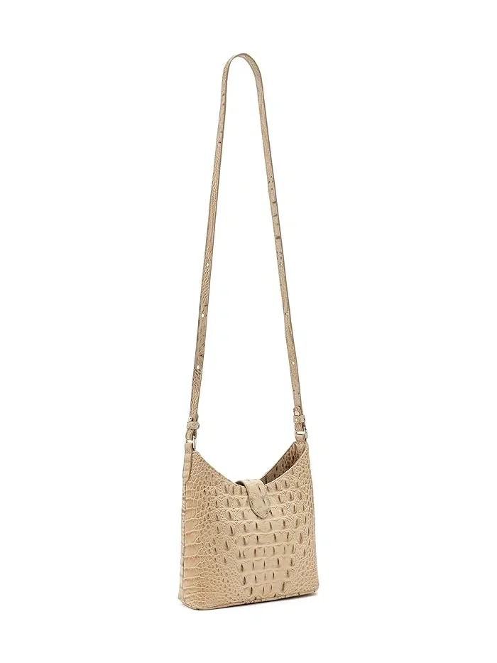 Сумка кросс-боди Small Gwynne Brahmin — изображение 2 из 5, песочный
