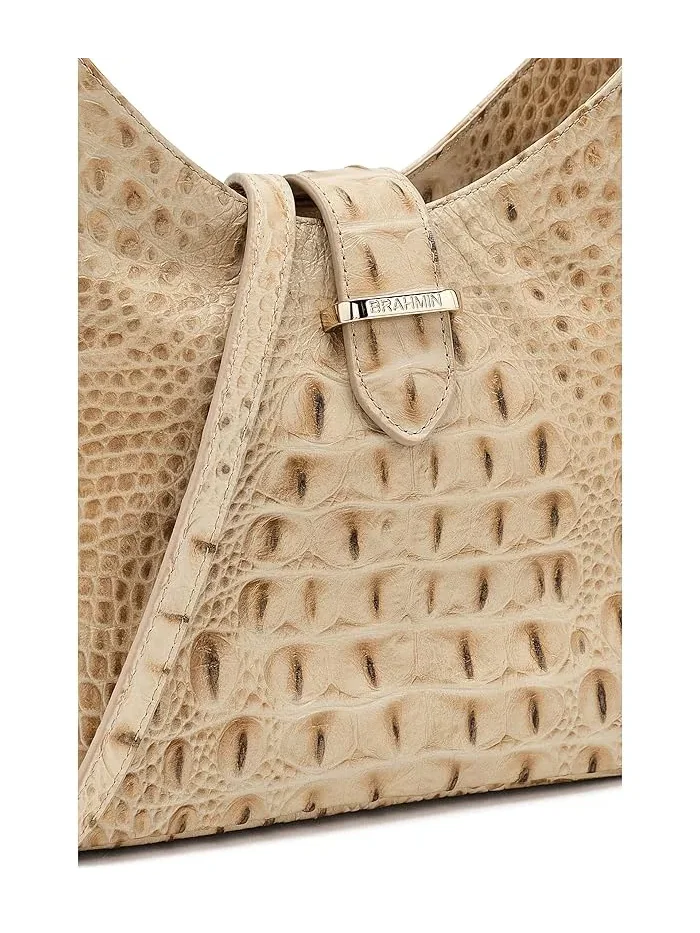 Сумка кросс-боди Small Gwynne Brahmin — изображение 4 из 5, песочный