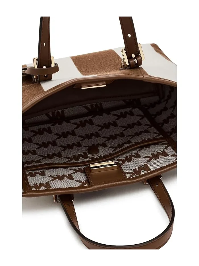 Сумка-тоут кроссбоди Quinn Small East West MICHAEL Michael Kors, Luggage 1 — изображение 5 из 5, кроссбоди багаж