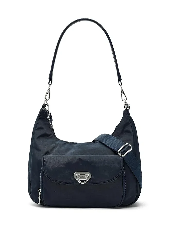 Сумка-кроссбоди с застежкой Coastal Flip Lock Half Moon Baggallini