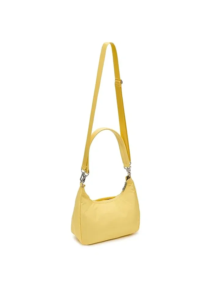 Сумка-кроссбоди Baggallini Coastal Flip Lock Half Moon — изображение 2 из 5, желтый