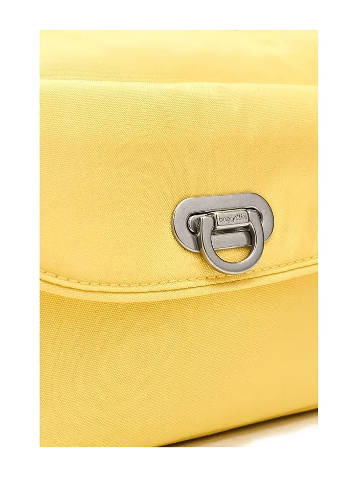 Сумка-кроссбоди Baggallini Coastal Flip Lock Half Moon — изображение 4 из 5, желтый
