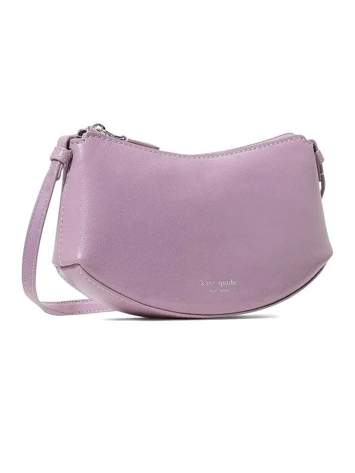 Сумка кросс-боди Loop Glazed Leather Kate Spade New York — изображение 2 из 5, фиолетовый