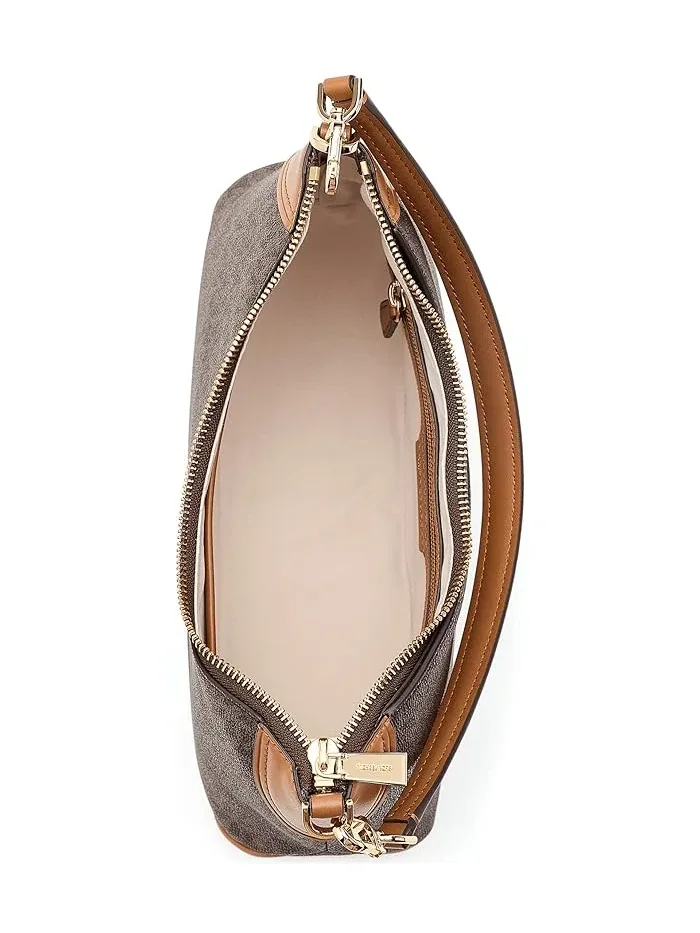 Сумка кроссбоди Jet Set Medium Convertible Pouchette MICHAEL Michael Kors — изображение 5 из 5, коричневый