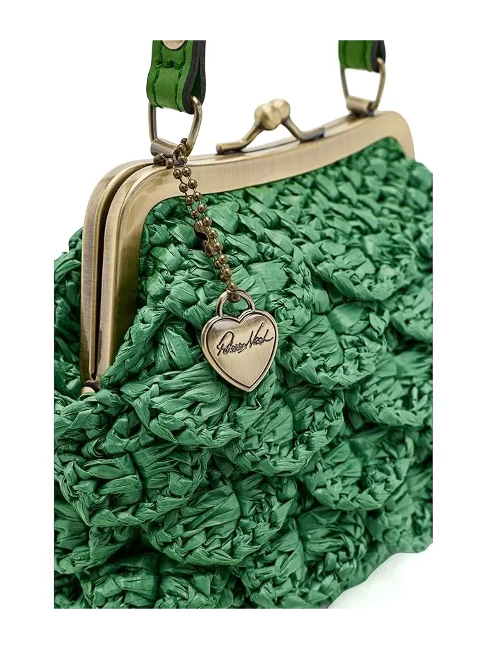 Сумка кросс-боди Mini Laureana Chain Patricia Nash — изображение 4 из 5, базиликовый