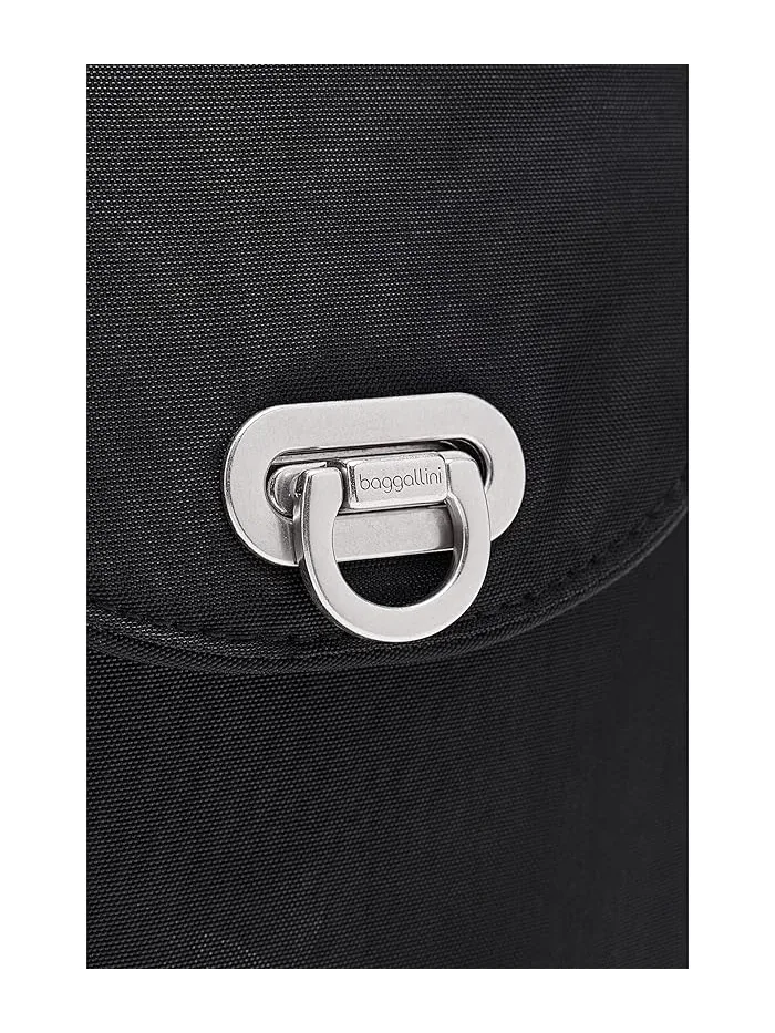 Сумка кросс-боди с застежкой-замком Coastal Flip Lock Venture Baggallini — изображение 4 из 5, черный