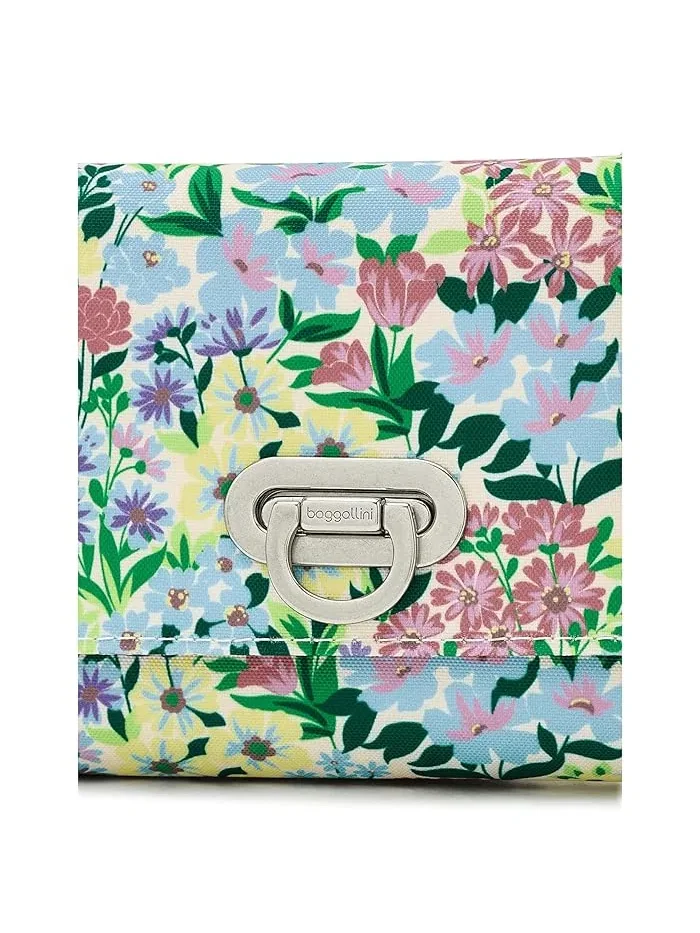 Сумка кросс-боди Coastal Flip Lock RFID Baggallini — изображение 4 из 5, зеленый