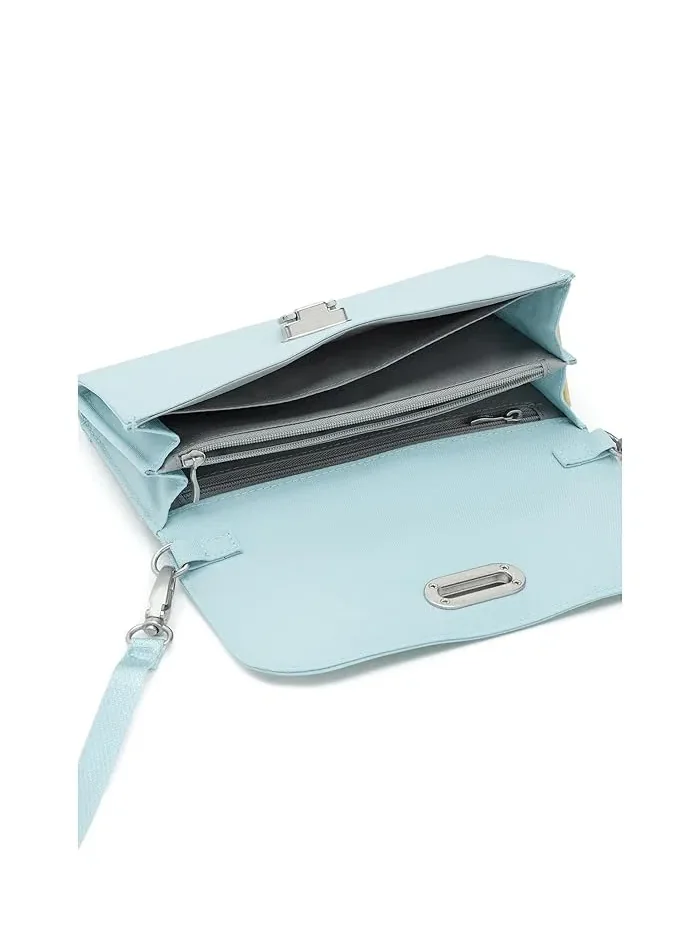 Сумка кросс-боди RFID-защита Coastal Flip Lock Baggallini — изображение 5 из 5, темно-синий