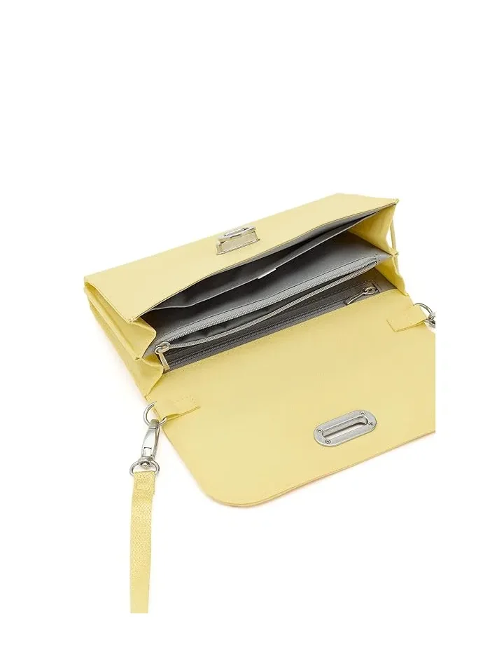 Кошелек-кроссбоди Coastal Flip Lock RFID Baggallini — изображение 5 из 5, желтый