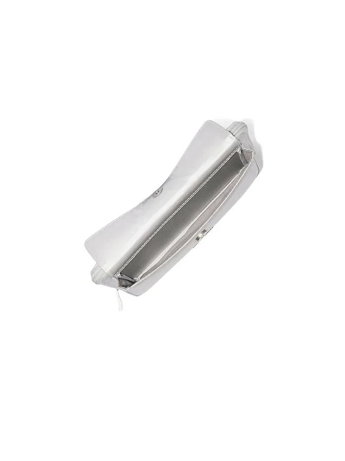Кошелек-кроссбоди с RFID Silver Metallic, Baggallini — изображение 3 из 5, серебристый металлик