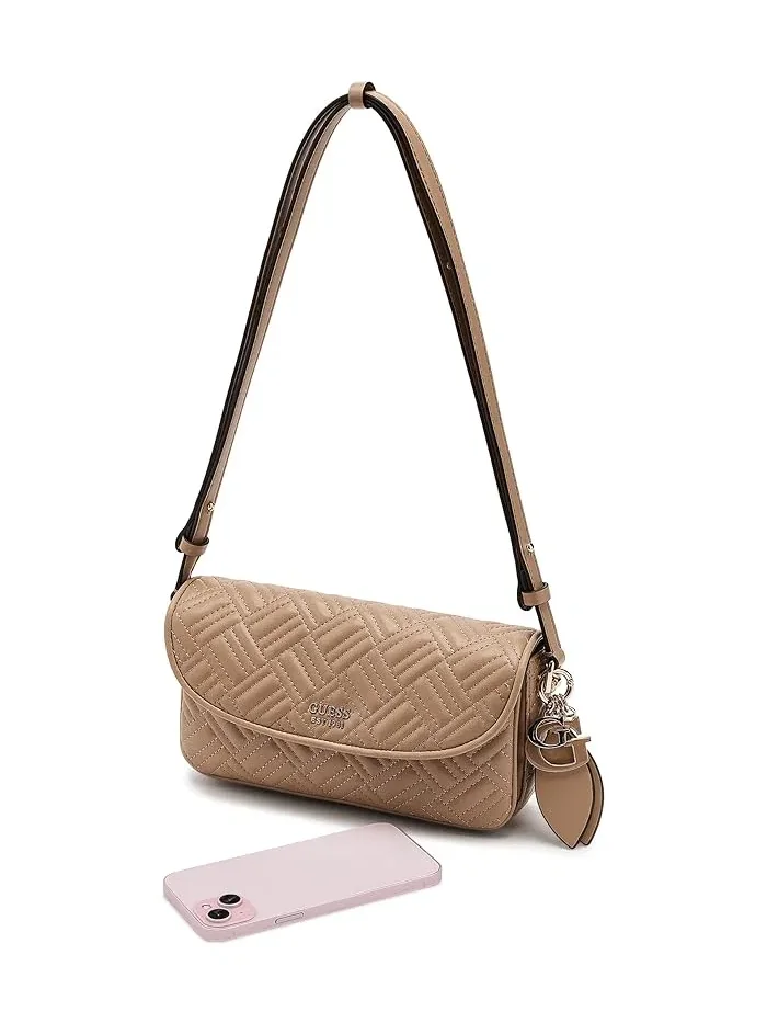 Сумка кросс-боди Sally Convertible GUESS — изображение 3 из 5, бежевый
