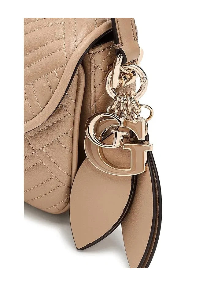 Сумка кросс-боди Sally Convertible GUESS — изображение 4 из 5, бежевый