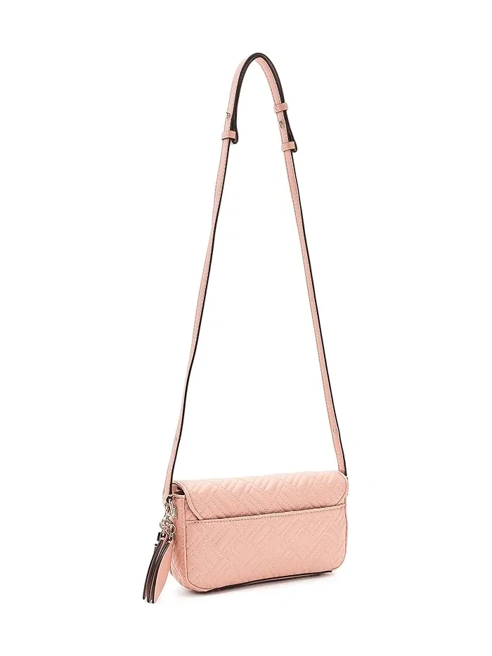 Сумка кроссбоди Sally Convertible Crossbody Flap GUESS — изображение 2 из 5, розовый
