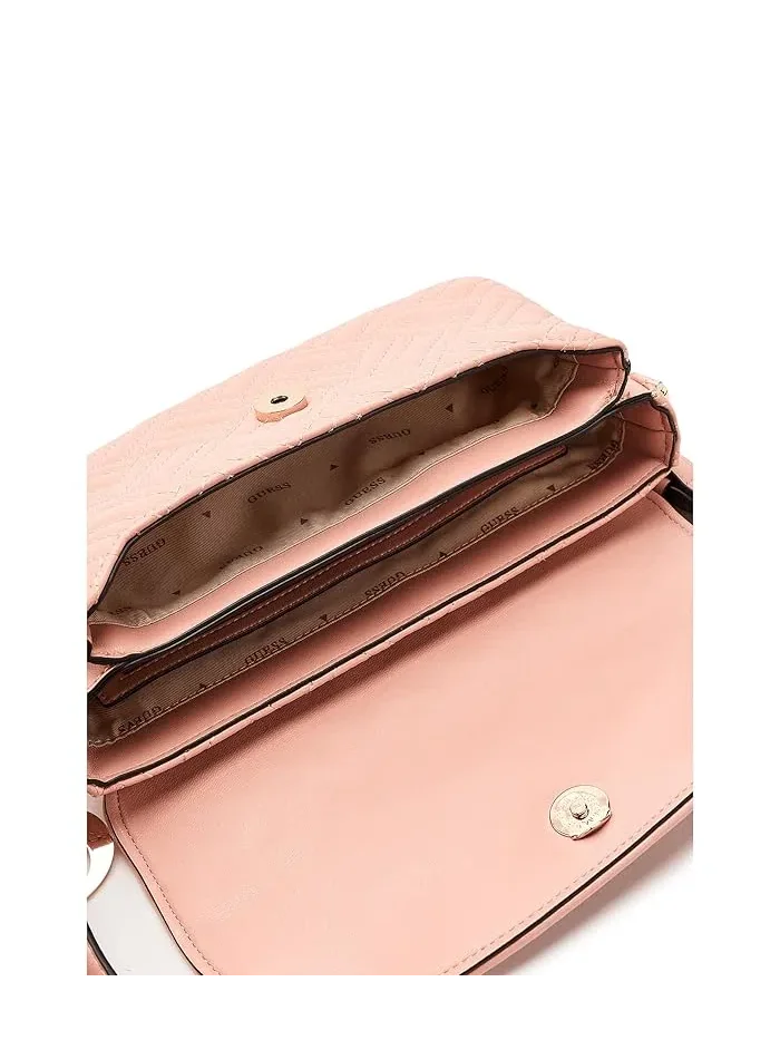 Сумка кроссбоди Sally Convertible Crossbody Flap GUESS — изображение 5 из 5, розовый