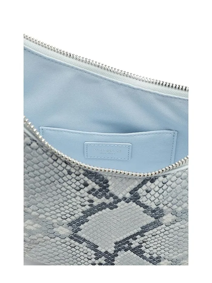 Сумка кроссбоди Duo Snake Embossed Leather Kate Spade New York — изображение 5 из 5, синий
