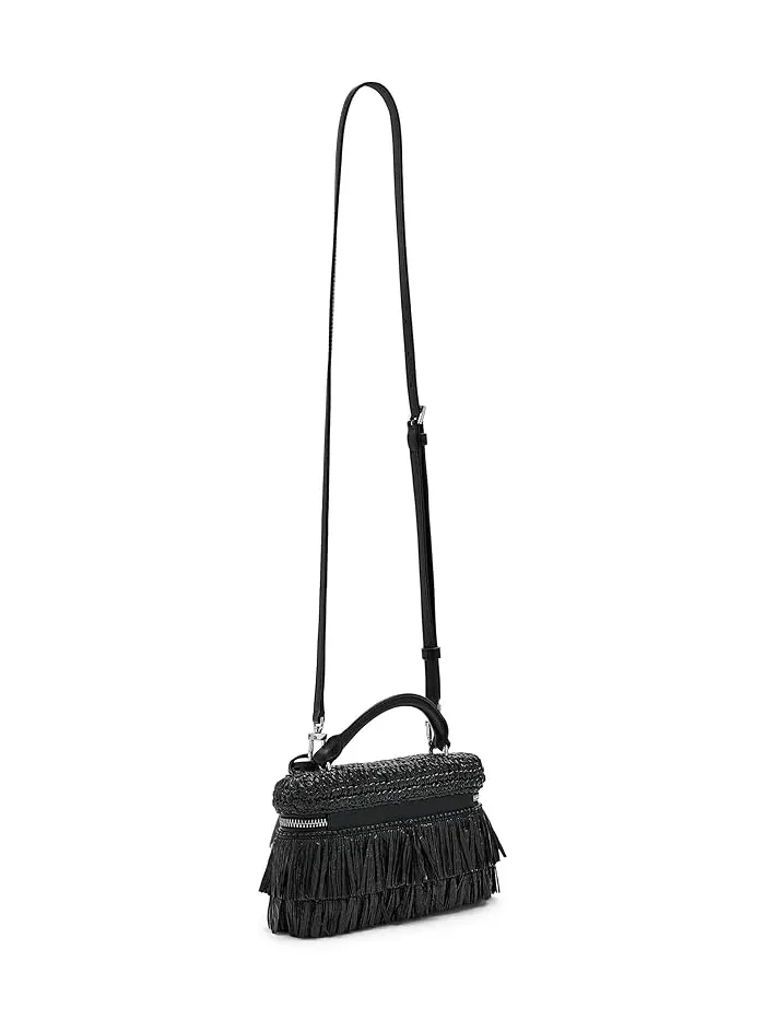 Сумка кросс-боди Jana Extra Small MICHAEL Michael Kors — изображение 2 из 5, черный/черный
