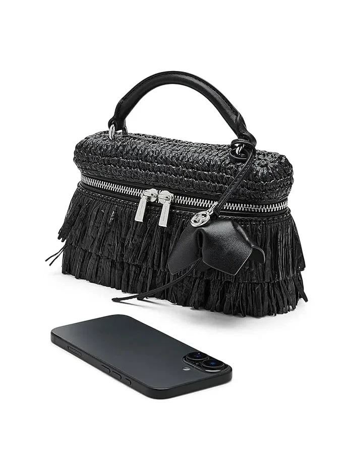 Сумка кросс-боди Jana Extra Small MICHAEL Michael Kors — изображение 3 из 5, черный/черный