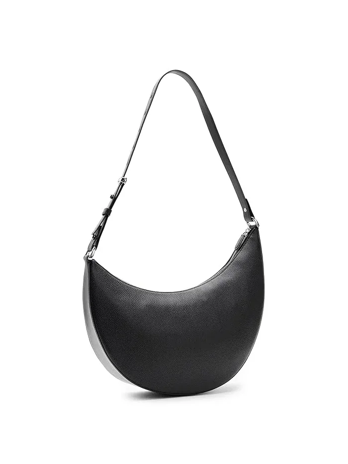 Сумка кросс-боди Duo Pebbled Leather Large Kate Spade New York — изображение 2 из 5, черный
