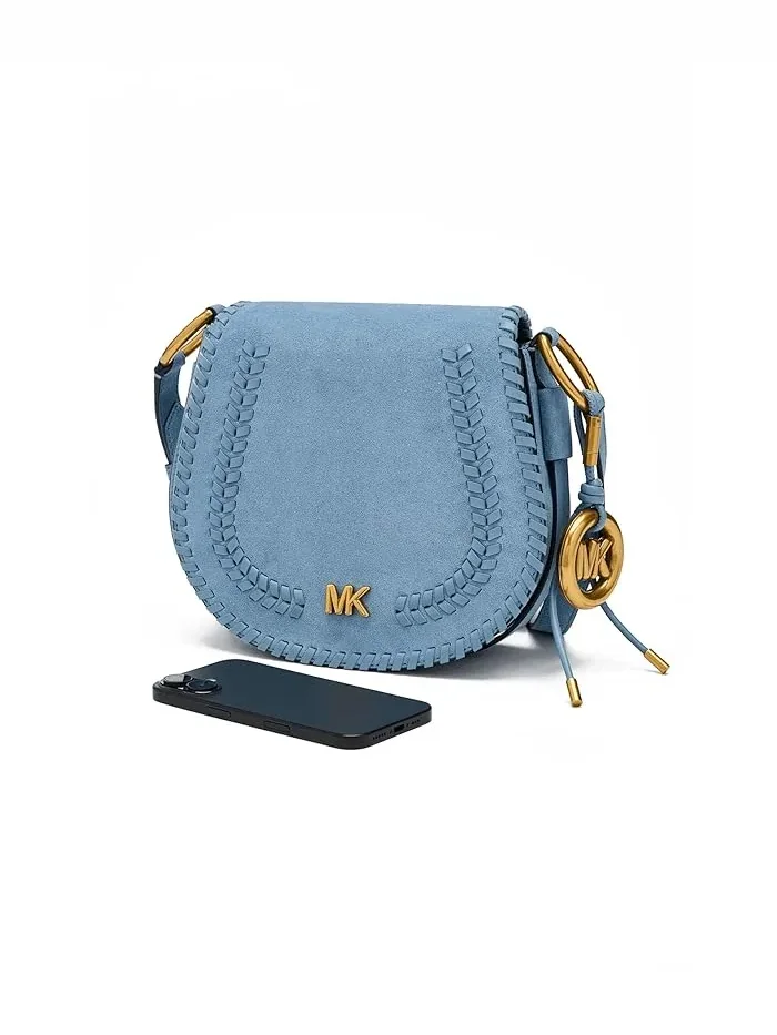 Сумка-кроссбоди Josie Medium Saddle Flap Messenger MICHAEL Michael Kors — изображение 3 из 5, шамбре