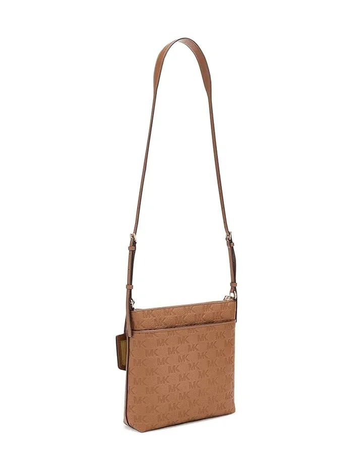 Сумка кросс-боди Jet Set Travel Large North South Top Zip MICHAEL Michael Kors — изображение 2 из 5, коричневый