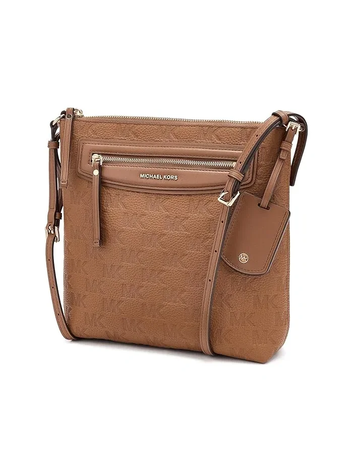 Сумка кросс-боди Jet Set Travel Large North South Top Zip MICHAEL Michael Kors — изображение 3 из 5, коричневый