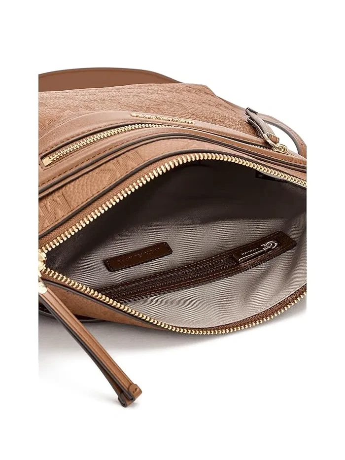 Сумка кросс-боди Jet Set Travel Large North South Top Zip MICHAEL Michael Kors — изображение 5 из 5, коричневый