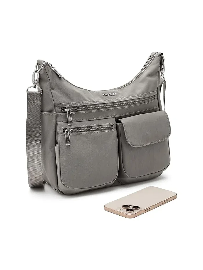 Сумка кросс-боди Modern Everywhere Baggallini — изображение 4 из 5, лунный камень