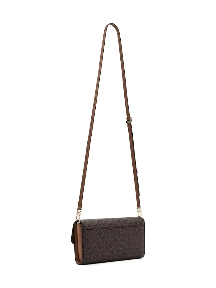 Сумка кросс-боди Jet Set Small East West Phone MICHAEL Michael Kors — изображение 2 из 5, коричневый
