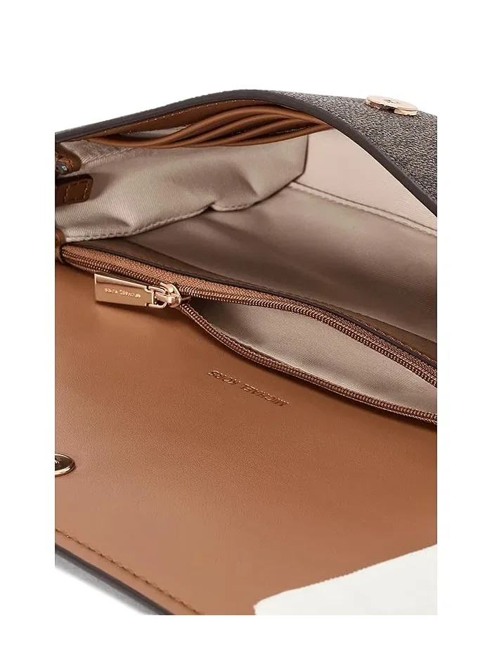 Сумка кросс-боди Jet Set Small East West Phone MICHAEL Michael Kors — изображение 5 из 5, коричневый