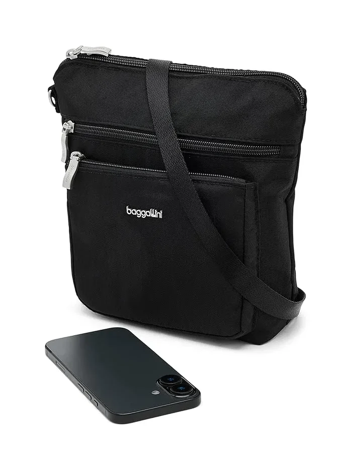 Сумка кросс-боди с EMF-блокировкой Modern Pocket Baggallini — изображение 3 из 5, черный