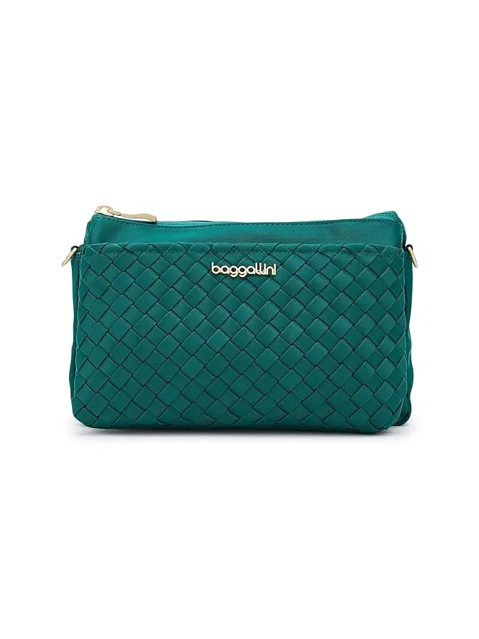 Сумка кросс-боди плетеная Perry Baggallini