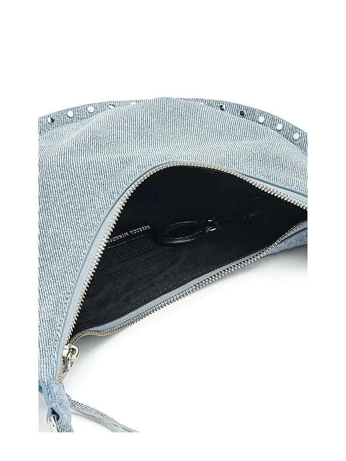 Сумка кросс-боди Rebecca Minkoff Darren SM Crescent — изображение 5 из 5, джинсовый синий