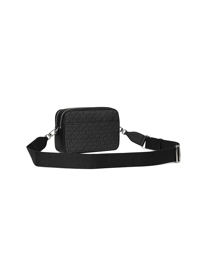 Сумка кроссбоди Bryant Medium Double Zip Chain Camera MICHAEL Michael Kors — изображение 2 из 5, черный