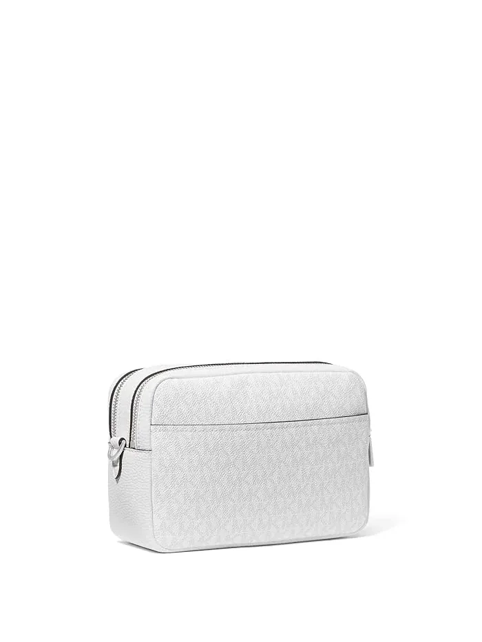 Сумка кросс-боди Bryant Medium Double Zip Chain Camera MICHAEL Michael Kors — изображение 2 из 5, белый
