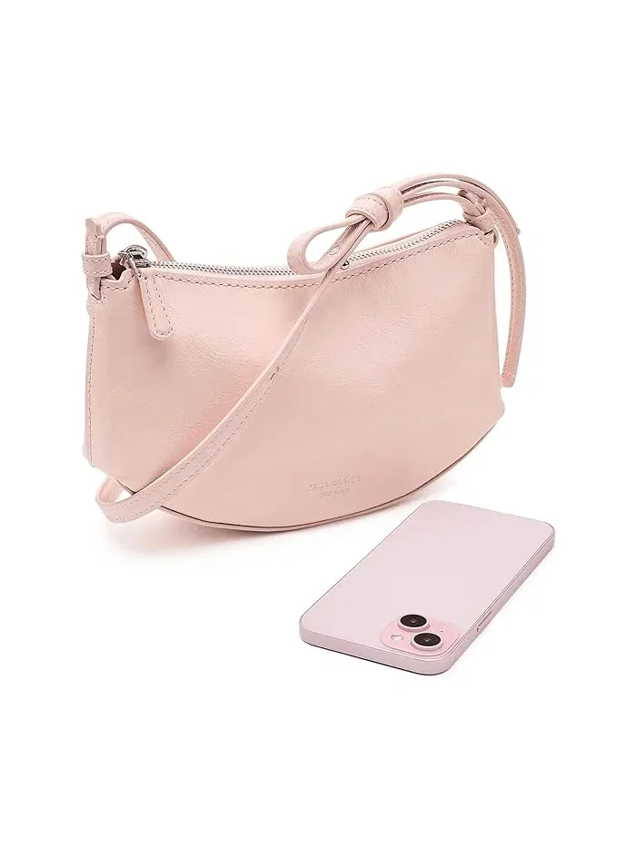 Сумка кросс-боди Loop Crinkle Patent Leather Kate Spade New York — изображение 3 из 5, пляж