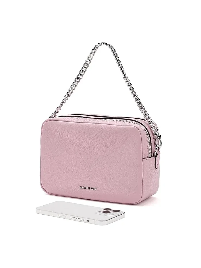 Сумка кросс-боди с двумя застежками-молниями Bryant Medium MICHAEL Michael Kors — изображение 3 из 5, розовый