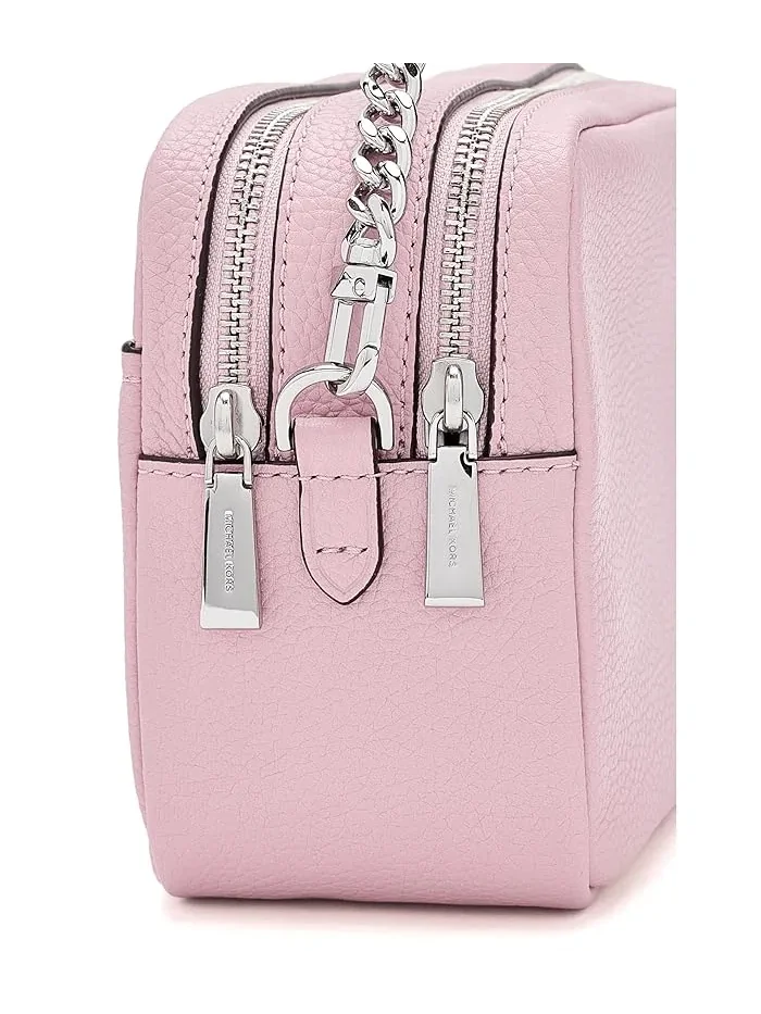 Сумка кросс-боди с двумя застежками-молниями Bryant Medium MICHAEL Michael Kors — изображение 4 из 5, розовый