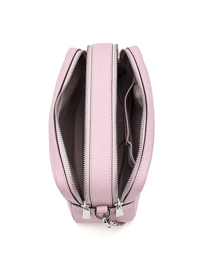 Сумка кросс-боди с двумя застежками-молниями Bryant Medium MICHAEL Michael Kors — изображение 5 из 5, розовый