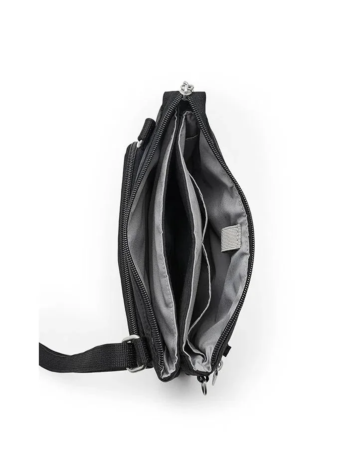 Сумка кросс-боди Baggallini Classic Anti-Theft Stash — изображение 5 из 5, черный