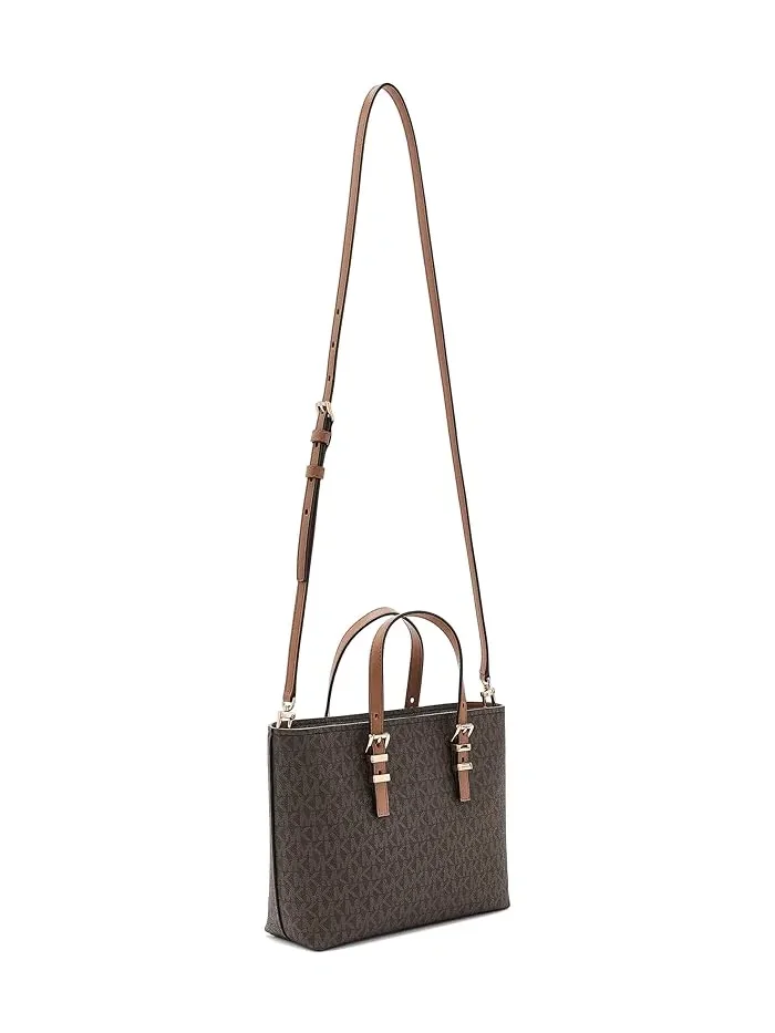 Сумка тоут кроссбоди Quinn Small East West MICHAEL Michael Kors — изображение 2 из 5, коричневый