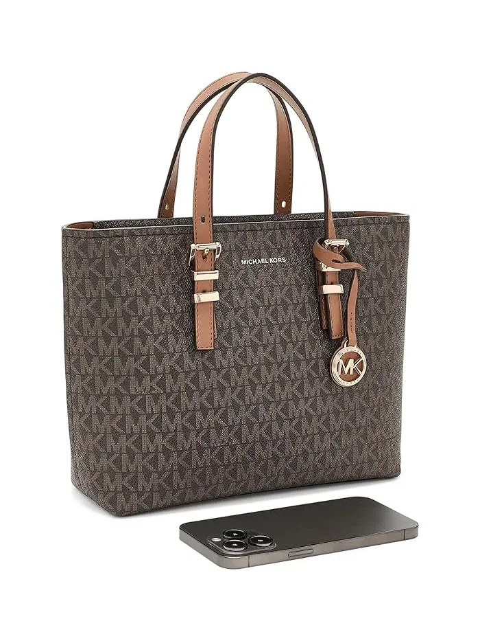Сумка тоут кроссбоди Quinn Small East West MICHAEL Michael Kors — изображение 3 из 5, коричневый
