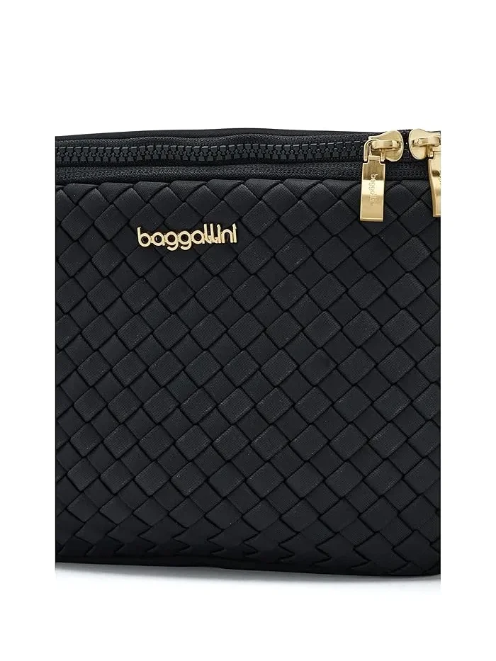 Сумка кросс-боди Stanton Woven Baggallini — изображение 4 из 5, черный