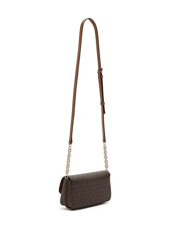 Сумка кросс-боди Nolita Small Flap Chain MICHAEL Michael Kors — изображение 2 из 5, коричневый