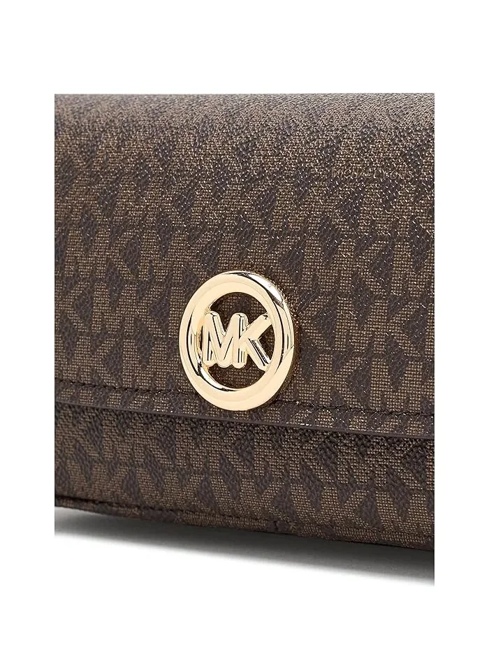 Сумка кросс-боди Nolita Small Flap Chain MICHAEL Michael Kors — изображение 4 из 5, коричневый