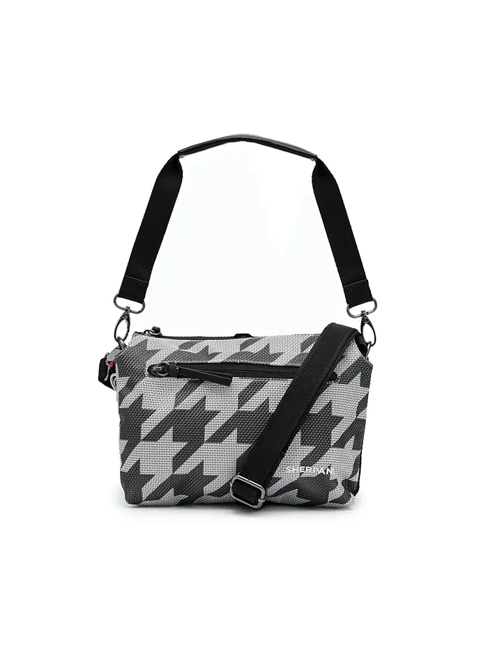 Сумка кросс-боди антикражная Mei Sherpani, Houndstooth