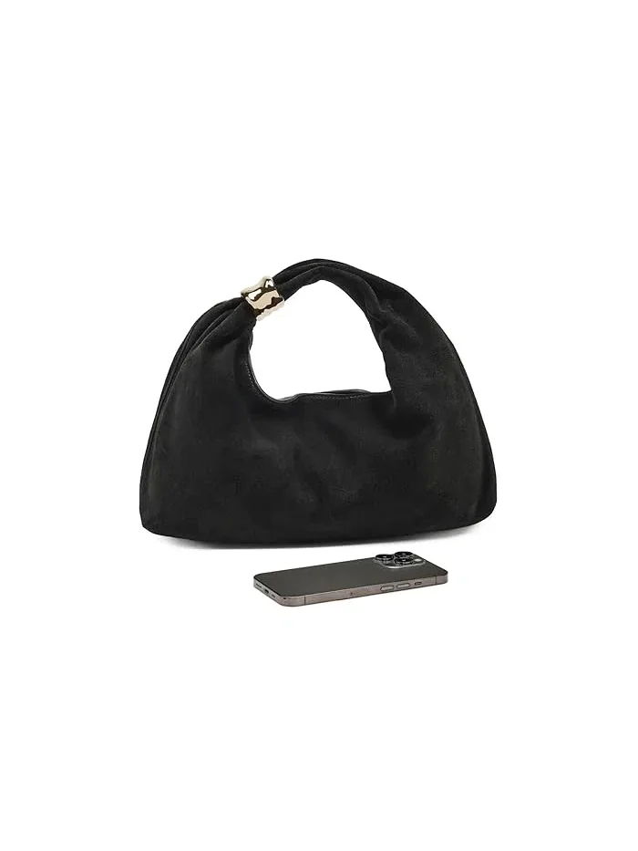 Сумка-кольцо Suede Hand Held Ring Pouch Madewell — 3