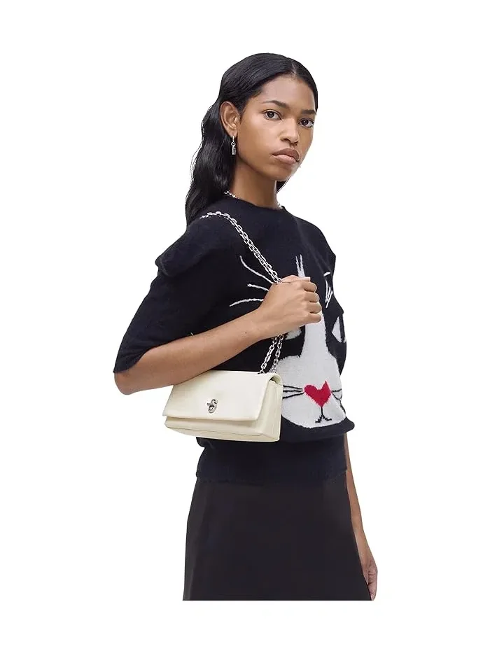 Сумка мини The Dual Chain Marc Jacobs — изображение 4 из 4, белый